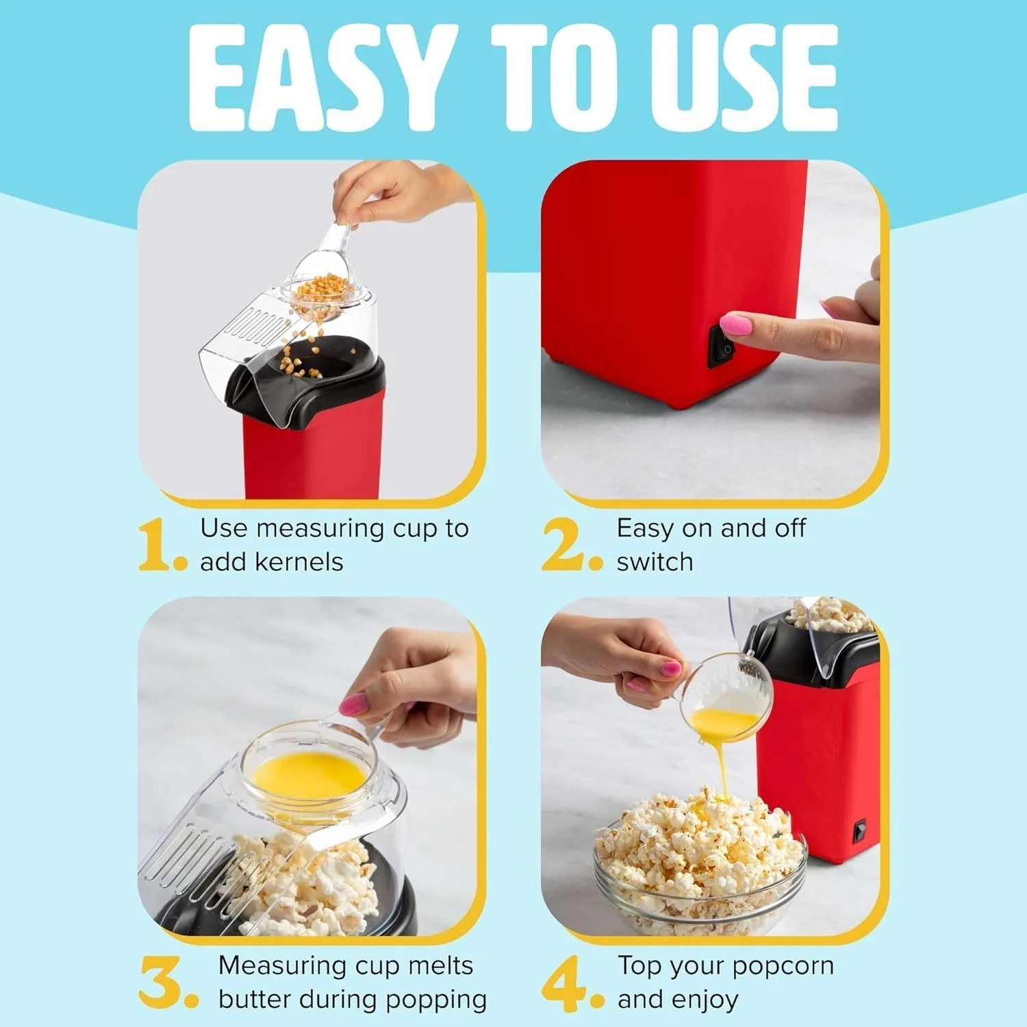 hot air popcorn maker hot air popcorn maker