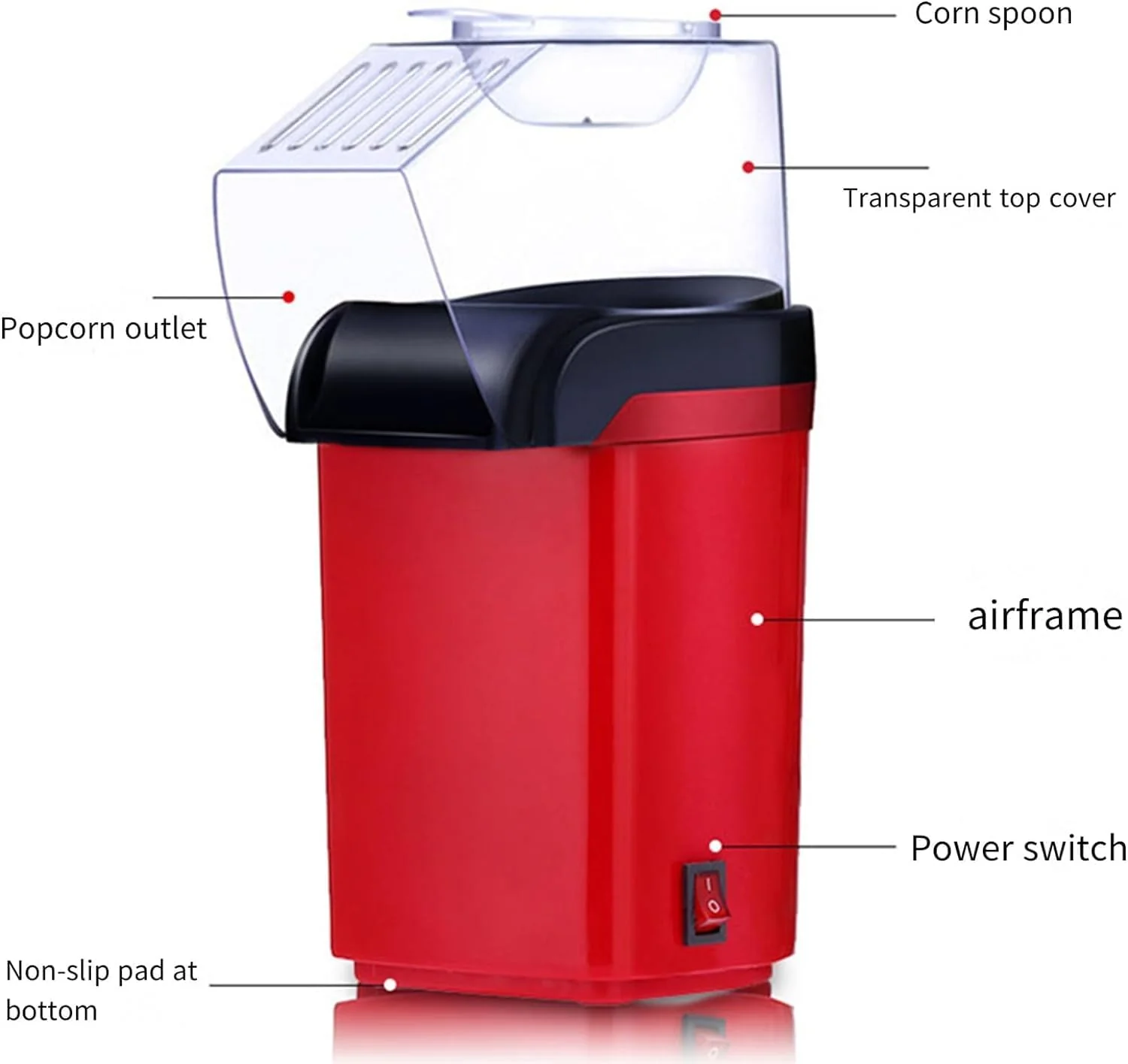 hot air popcorn maker hot air popcorn maker
